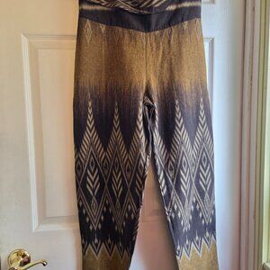 NO NAME Size S Cotton pants New w/oTag pockets brown GORGEOUS